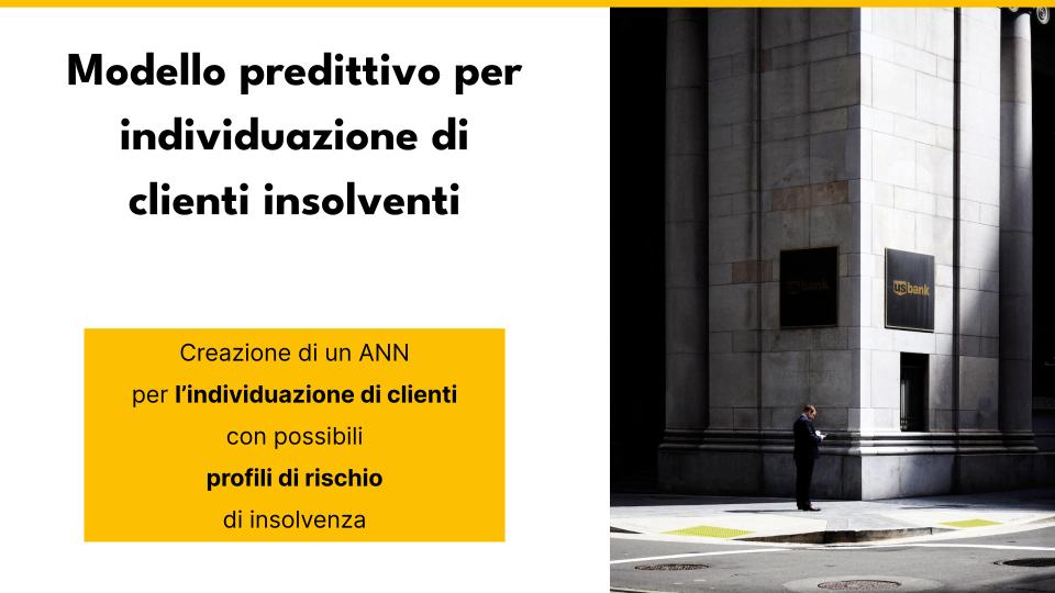 Predizione correntisti morosi